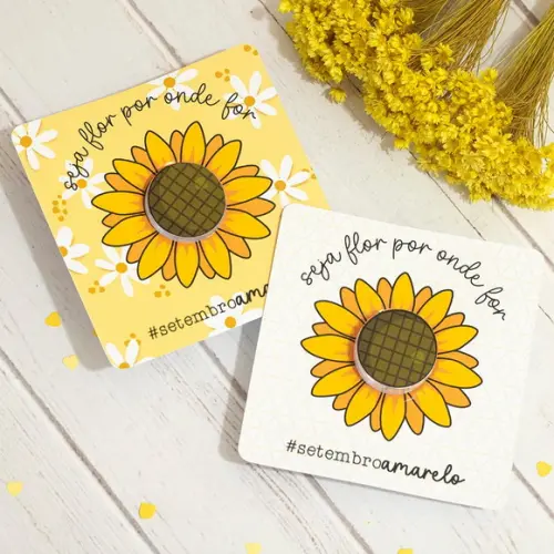 Card com Mini Hidratante- Setembro Amarelo