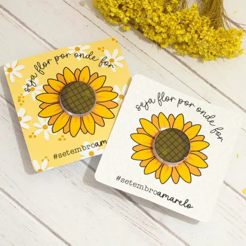 Card com Mini Hidratante- Setembro Amarelo
