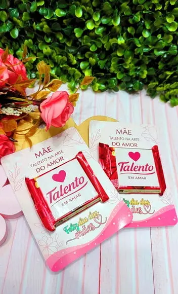 Card com Mini Talento- Dia das Mães