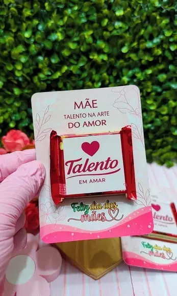 Card com Mini Talento- Dia das Mães