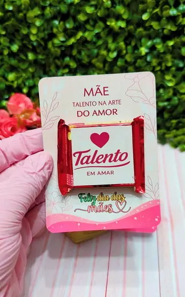 Card com Mini Talento- Dia das Mães
