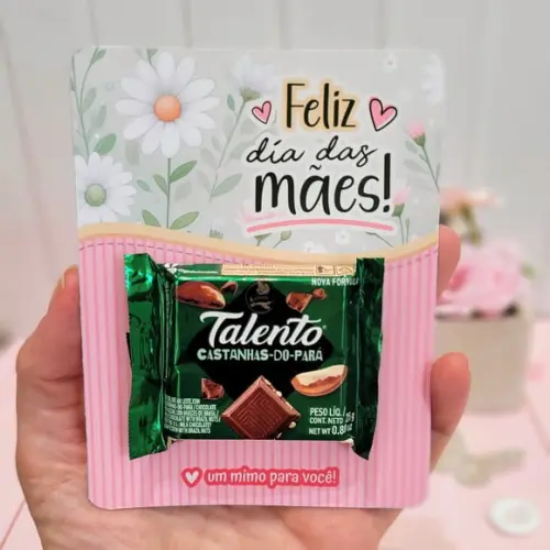 Card com Mini Talento- Dia das Mães