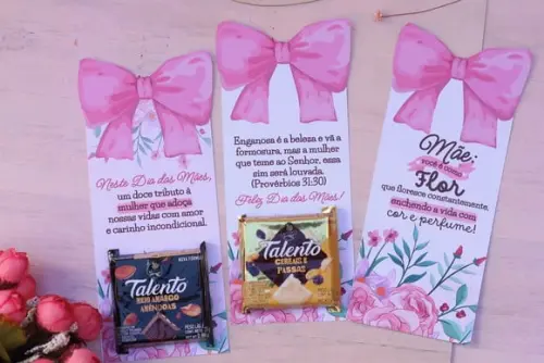 Card com Mini Talento- Dia das Mães