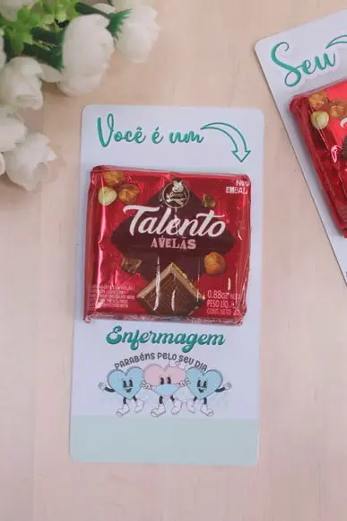 Card com Mini Talento- Enfermagem