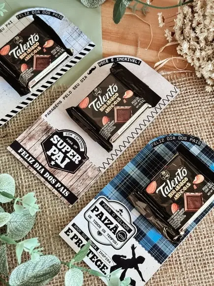 Card com Mini Talento- Dia dos Pais