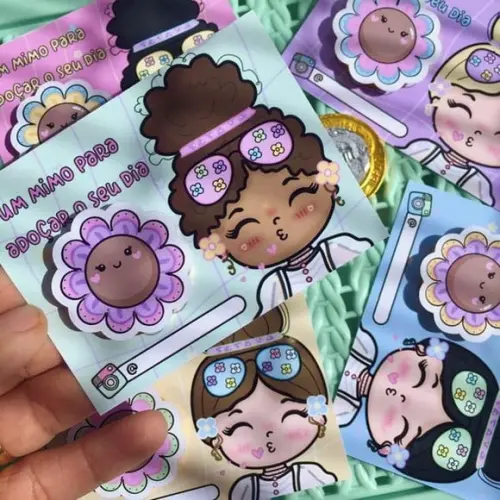 Card com Moedinha de Chocolate- Mimo