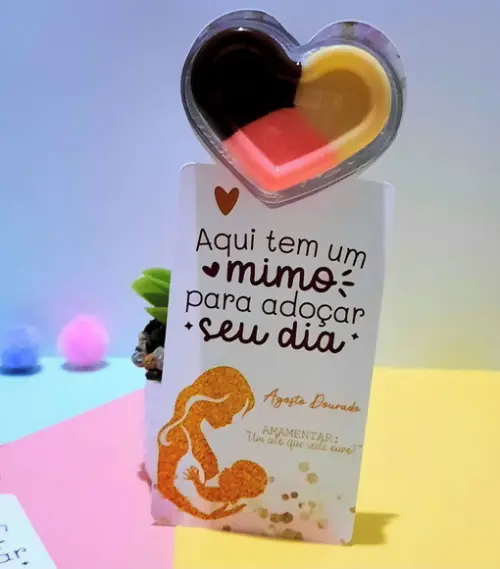 Card com Nucita- Agosto Lilás