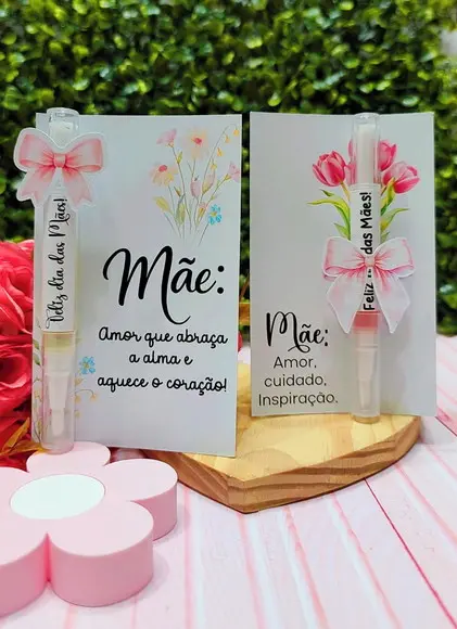 Card com Óleo Hidratande de Cutícula- Dia das Mães