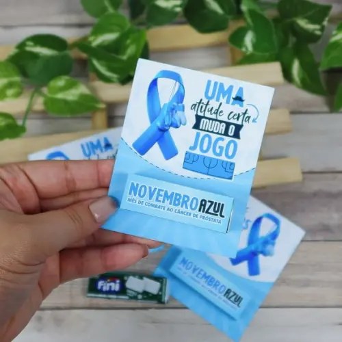 Card com Pastilha - Novembro Azul