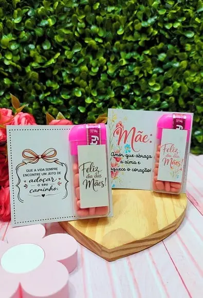 Card com Pastilha Mini Minty- Dia das Mães