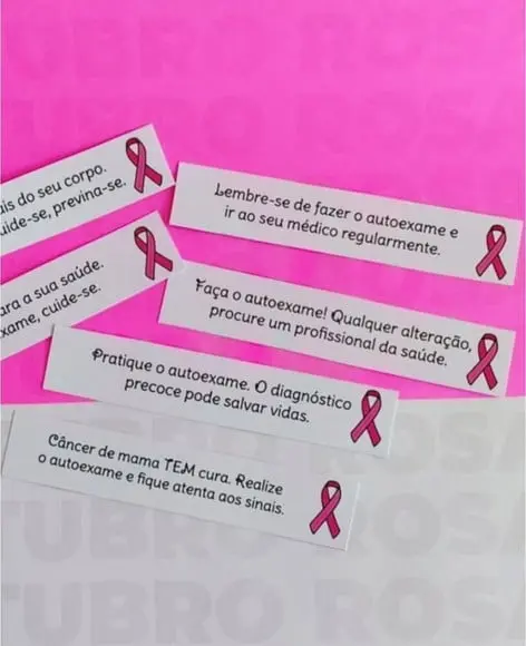Card com Pílula e Frase- Outubro Rosa