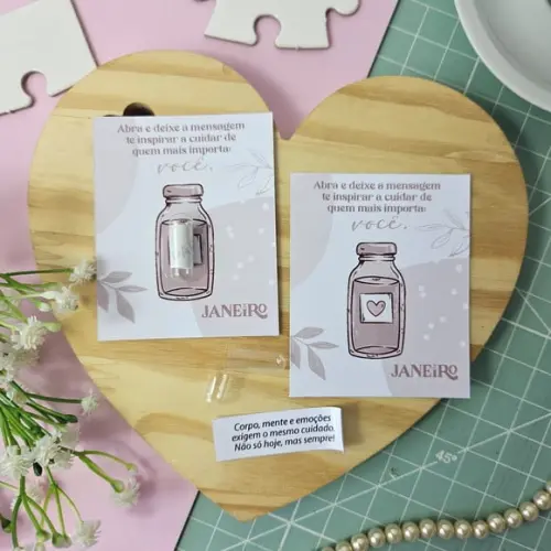 Card com Pílula Frase- Janeiro Branco