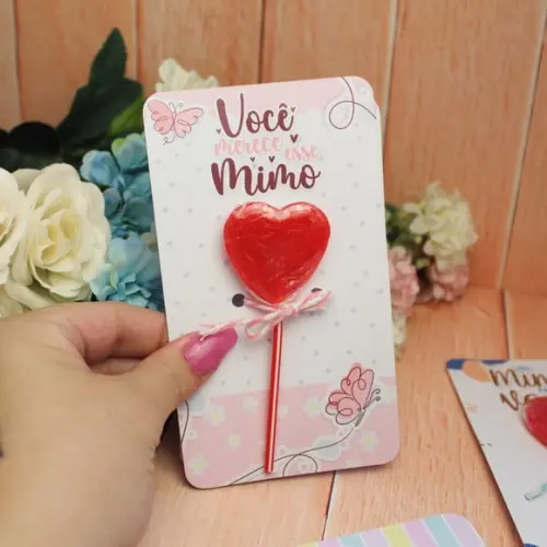 Card com Pirulito- Mimo