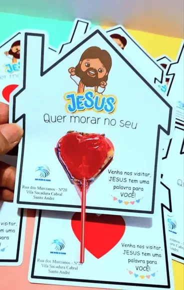 Card com Pirulito- Mimo