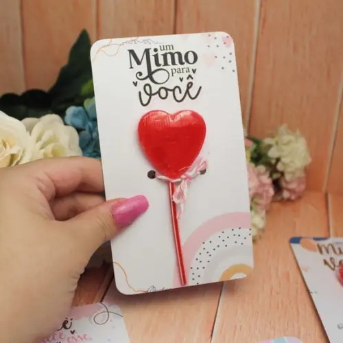 Card com Pirulito- Mimo