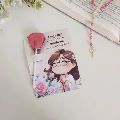 Card com Pirulito- Mimo Cristão