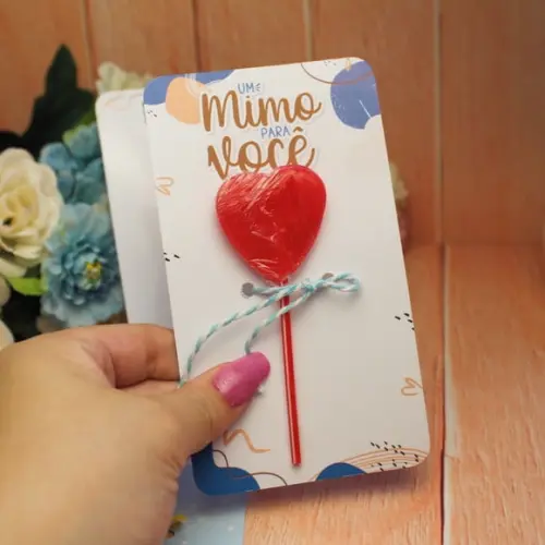 Card com Pirulito- Mimo