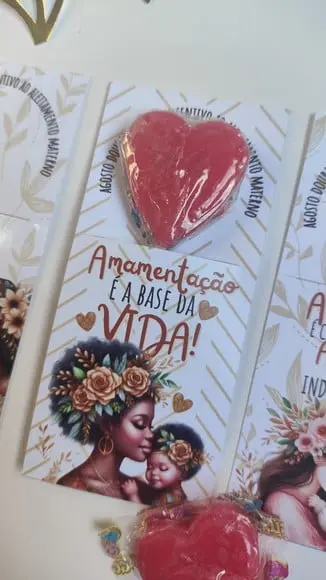 Card com Pirultio- Agosto Dourado