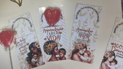 Card com Pirultio- Agosto Dourado