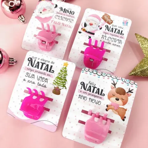 Card com Presilha- Natal