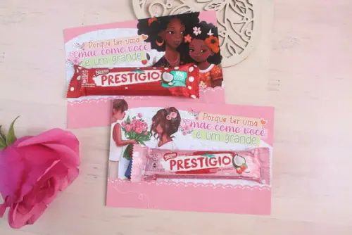 Card com Prestígio 33g- Dia das Mães
