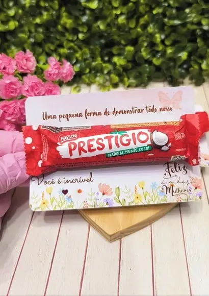 Card com Prestígio 33g- Dia da Mulher