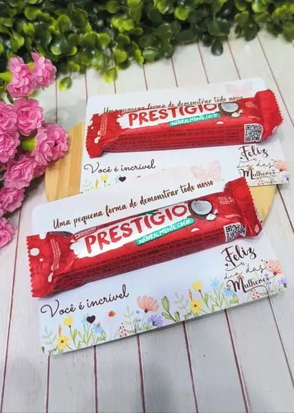 Card com Prestígio 33g- Dia da Mulher