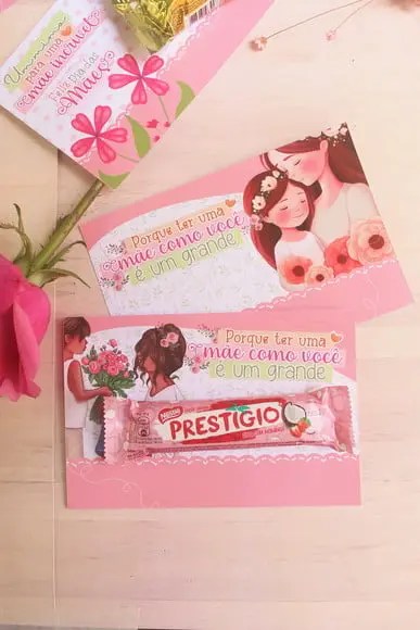 Card com Prestígio 33g- Dia das Mães