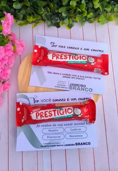 Card com Prestígio 33g- Janeiro Branco