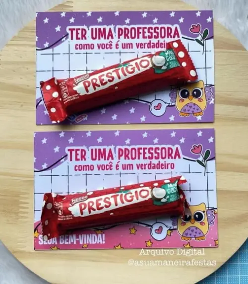 Card com Prestígio 33g- Volta as Aulas