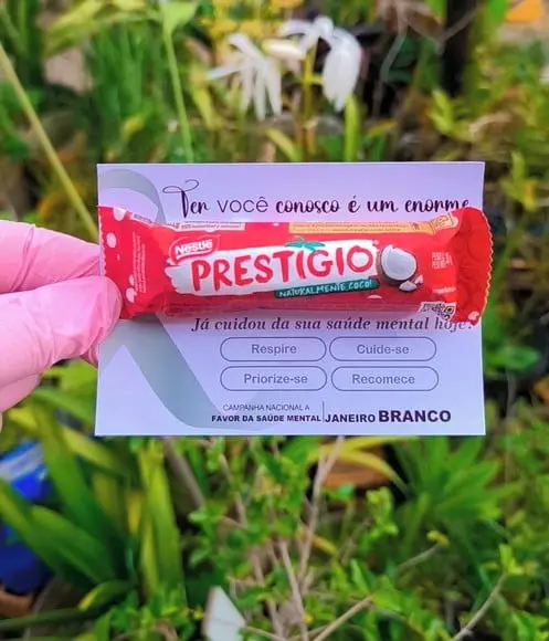 Card com Prestígio 33g- Janeiro Branco