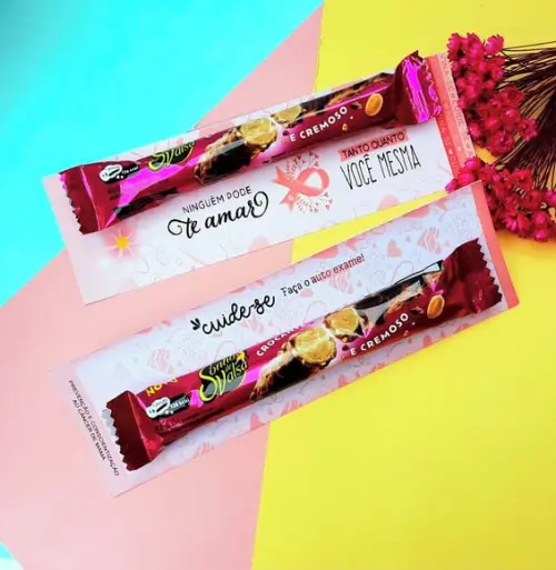 Card com Sonho de Valsa- Outubro Rosa