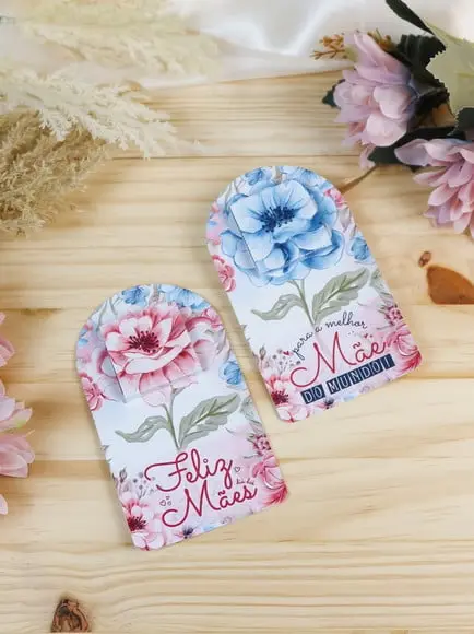 Card com Tablete Cacau Show 5g- Dia das Mães