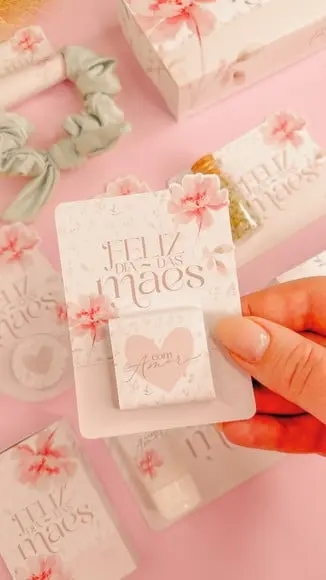 Card com Tablete Cacau Show 5g- Dia das Mães