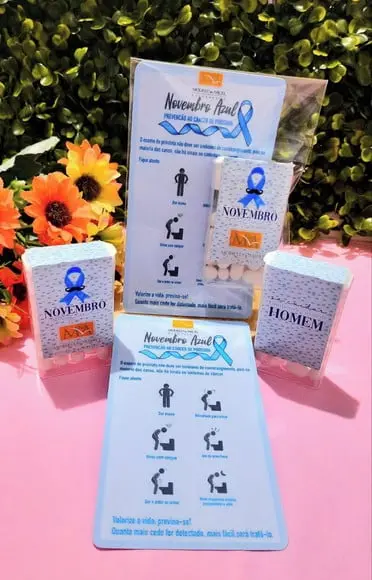 Card com Tic Tac- Novembro Azul