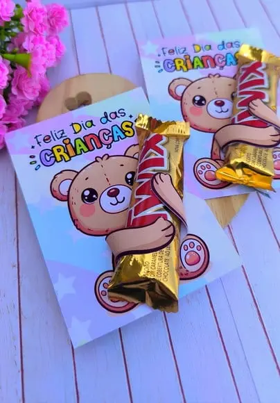 Card com Twix- Dia das Crianças