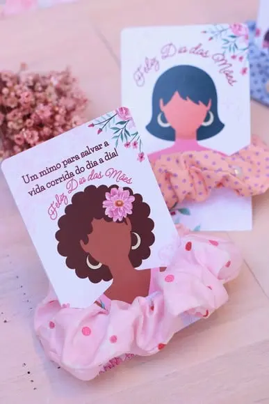 Card com Xuxinha Scrunch- Dia das Mães