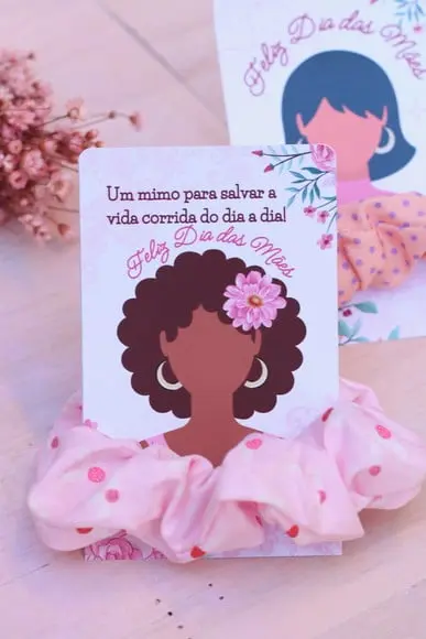 Card com Xuxinha Scrunch- Dia das Mães