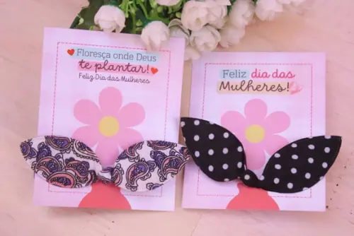 Card com Xuxinha- Dia da Mulher