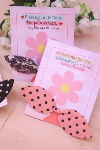 Card com Xuxinha- Dia da Mulher