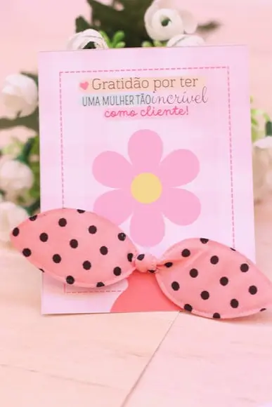 Card com Xuxinha- Dia da Mulher