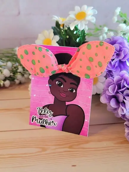 Card com Xuxinha- Dia das Mulheres