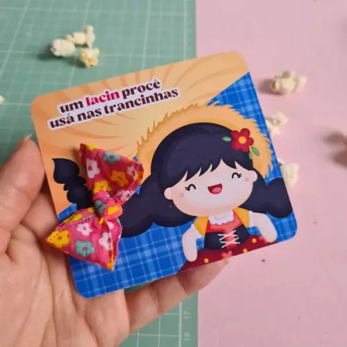 Card com Xuxinha- Festa Junina