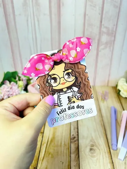 Card com Xuxinha- Dia dos Professores
