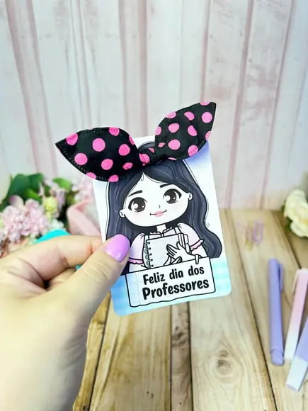 Card com Xuxinha- Dia dos Professores