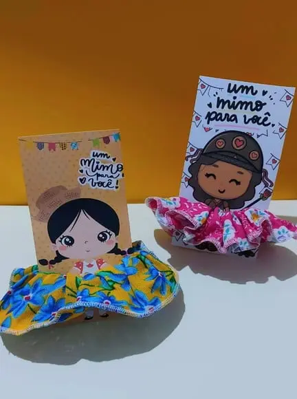 Card com Xuxinha- Festa Junina