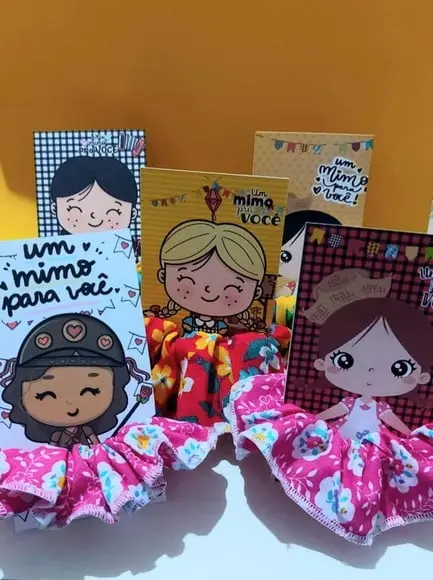 Card com Xuxinha- Festa Junina