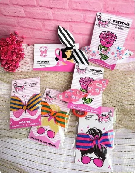 Card com Xuxinha- Outubro Rosa