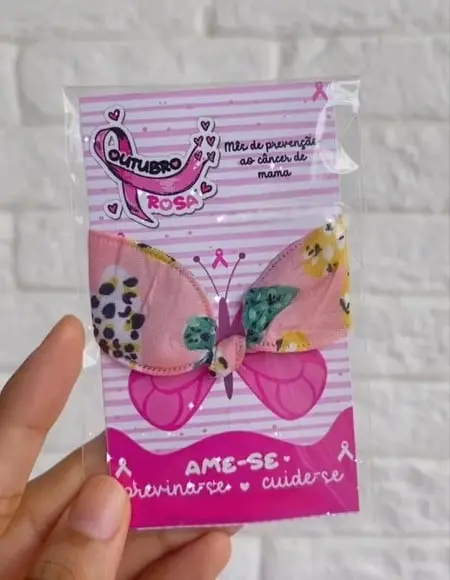 Card com Xuxinha- Outubro Rosa