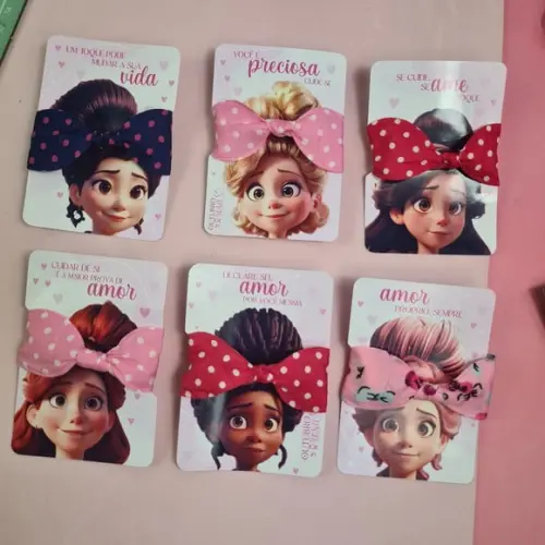 Card com Xuxinha- Outubro Rosa